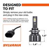 SYLVANIA 9005 LED Ultra -  Fog Lights For Cars and Trucks - Headlight Bulbs for Off Road Powersports - 6000k Cool White LED Light - Maximum Lifespan - 4 of 4