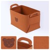 REGALWOVEN Premium Material Collapsible Design Spacious Capacity Versatile Use Open Storage Bins 3 Pcs - 2 of 4