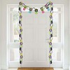 Big Dot of Happiness 80's Retro - 90 Chain Links and 30 Paper Tassels Decoration Kit - Totally 1980s Party Paper Chains Garland - 21 feet - 3 of 4