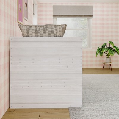 Twin Pine Loft Bed with Bookcases and Ladder