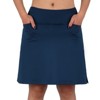 FIONECA Skorts Skirts for Women,20" Knee Length Skirted for Women,Athletic Skirt with Shorts - 2 of 4