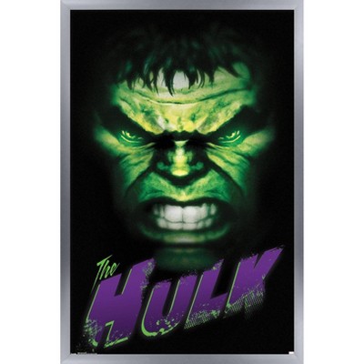Trends International 24X36 Marvel Comics - The Hulk Framed Wall Poster Prints