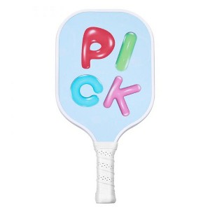 VEVOR Kids Pickleball Paddle, Lightweight Youth Paddle with Small Grip & Cute Pattern, Fiberglass Racket & Honeycomb Core, Child Size for Boys & Girls - 1 of 4