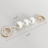 Wrapables Faux Pearl Purse Chain Extender for Handbag, Shoulder Bags, Crossbody Bags (Set of 2) - 3 of 4