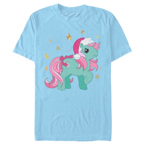 Men's My Little Pony Christmas Minty Gold Stars T-Shirt - image 1 of 4