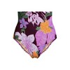 Lands' End Women's Slender Separates Ultra High Waisted Bikini Swim Bottoms - 3 of 3