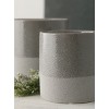 Sullivans Set of 2 Flower Vase 6.5"H & 5.5"H Gray - 3 of 4