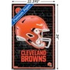 Trends International NFL Cleveland Browns - Neon Helmet 24 Unframed Wall Poster Prints - image 3 of 4