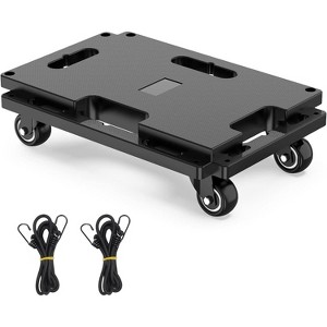 MaseiKar Furniture Mover Dolly, Heavy Duty Rolling Platform with 4 Wheels, 440 lbs Capacity, Interlocking Design for Small Furniture Moving, 2Pack - 1 of 4