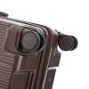 TopComfy Luggage 20 24 28 Inch Travel Suitcase Spinner Wheel Luggage Set Combination Lock Carry On Suitcase for Travel, Brown, 30.31"*11.81"*19.88" - 4 of 4