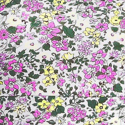 white multi ditsy floral