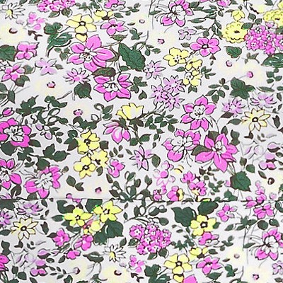 white multi ditsy floral