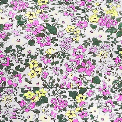 white multi ditsy floral