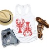 Simply Sage Market Two Lobsters Racerback Tank - 3 of 4