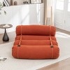 Corduroy Adjustable Floor Sofa Set, Modern Lazy Lounge Chair with Adjustable Straps, Foldable Multi‑Person Seating for Living Room-Koiai - 3 of 4