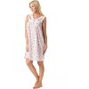 Casual Nights Women's 2 Piece Floral Robe and Gown Set - 4 of 4