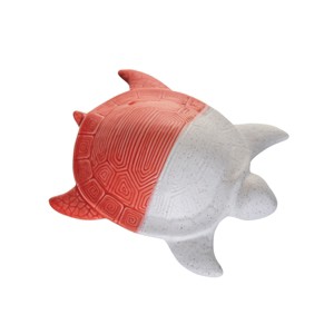 Beachcombers Coral & Bisque Turtle Figurine - 1 of 3