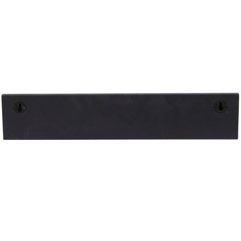 Set of 2 Wood 2 Wall Shelves with Black - CosmoLiving by Cosmopolitan, 5 of 6
