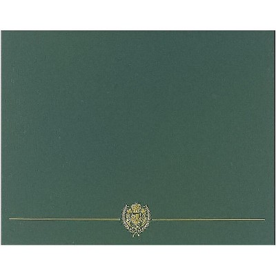 Great Papers Classic Crest Certifcate Covers Hunter 5/Pack (903118)