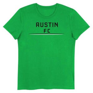 MLS Austin FC Girls' Short Sleeve Crew Neck T-Shirt - 1 of 1