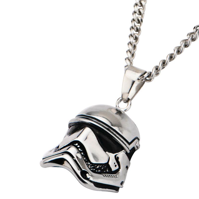 Men's Star Wars Stormtrooper Laser Etched Stainless Steel Dog Tag Pendant with Chain (22"), 3 of 4