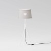 Infibrite 26" Sleek Crossed Legs Table Lamp with Fabric Shade E26 Bulb Friendly Subtle Elegance: Minimalist Design, Linen Cone Shade, ETL Listed - image 2 of 3