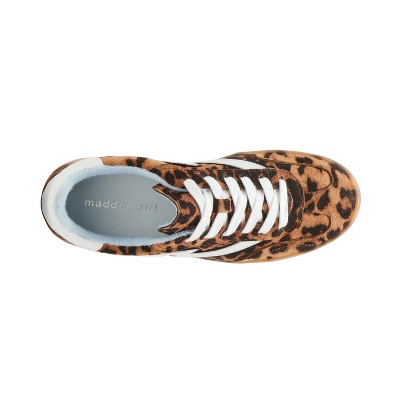 Женские кроссовки Madden Girl Giia Low-Top Sneakers - 8 - LEOPARD MULTI — фото 6