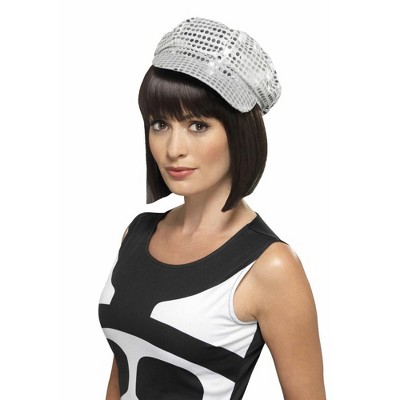 Smiffys Silver Disco Hat Costume Accessory