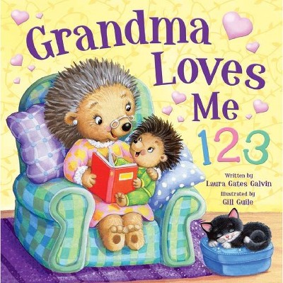 Grandma Loves Me 123 - (Board Book)