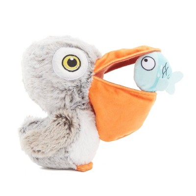 stuffed fish dog toy