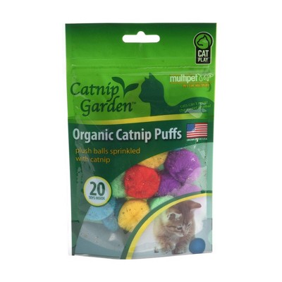 Multipet Garden Cat Catnip Puffs - 20ct