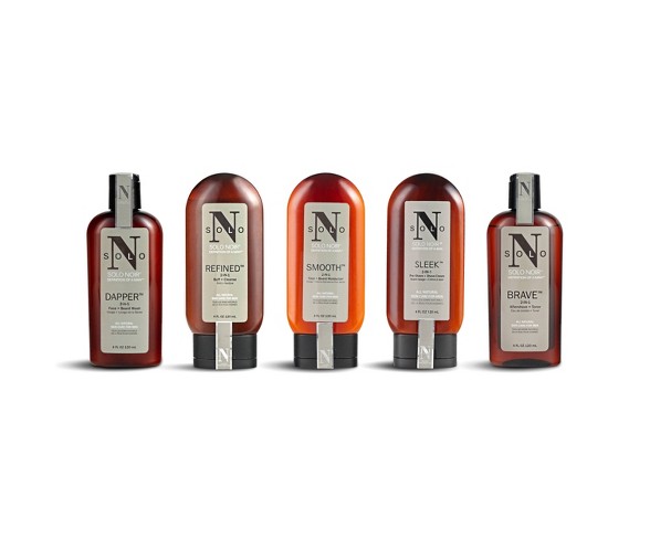 Solo Noir Complete Grooming System: 100% All- Natural 2-in-1 Grooming Regimen