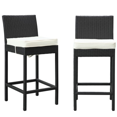 Modway Lift Bar Stool Outdoor Patio Set of 2