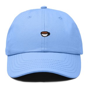 Dalix Lil Coffee Embroidered Cotton Cap Summer Food Outdoor Dad Hat Womens - 1 of 4
