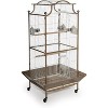 Prevue Pet Products Pagoda Cockatiel Cage, Coco and Cream, 24.0"L x 22.0"W x 58.5"H - 2 of 3