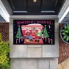 Stupell Industries Warmest Wishes Christmas Camper Printed Outdoor Door Mat, design by Darlene Seale, 18"x30" - 4 of 4