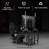 Dardoo Driving Simulator Cockpit | All-in-One Rig with Monitor Stand & Adjustable Seat | Fits Logitech G29/G923 & Thrustmaster T150/T248 - 4 of 4