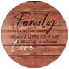 The Lakeside Collection 12" Sentiment Lazy Susan - 2 of 3
