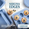 Farberware Easy Solutions 9" Nonstick Steel Bakeware Square Cake Pan - Blue: Dishwasher-Safe, 9x9 Baking Pan - image 4 of 4