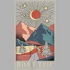 Junior's Lost Gods Mountains Trip Tarot Card Oversized T-Shirt - image 2 of 2