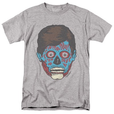Men's They Live Dead Wrong Face T-Shirt