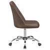 NicBex Adjustable Height Home Office Desk Chairs with Diamond-Tufted Backrest and Wheels for Living Studying Room,Bedroom - 4 of 4