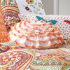 Sylvie - Orange Blossom Pillow - Orange & White - Levtex Home - 2 of 3