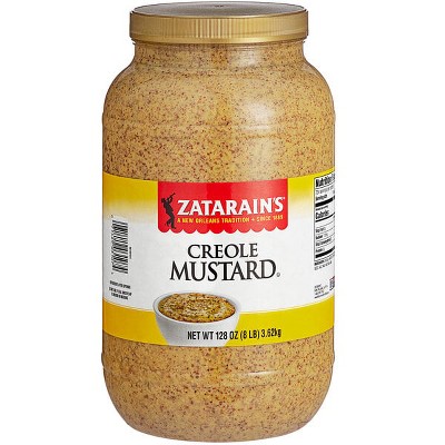 Zatarain's Creole Mustard, 8 lb, Pack of 1 (Restaurant/Bulk size)