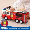 Joyfy Toddler Fire Truck Toy - LED Lights, Sirens, Bump and Go Action, Mode Switch & Volume Control, Perfect for Boys Girls, Ideal Kids Birthday Gift - 4 of 4