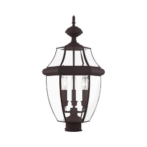 Livex Lighting Monterey 3 - Light Lantern in  Bronze - 1 of 1
