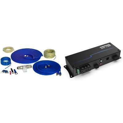AudioControl ACM-1.300 ACM Series compact mono subwoofer amplifier — 300 watts RMS x 1 at 2 ohms with 8 Gauge OFC Pure Copper Wiring Kit