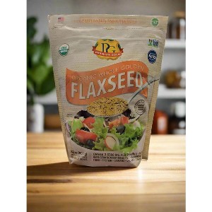 Organic Golden Whole Flaxseed, 2 lbs (6 pack) - 1 of 4