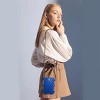 Women's Quilted Small Crossbody Bag Fashion Phone Bag, Combining Beauty and Practicality - 2 of 4