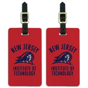 New Jersey Institute of Technology Highlanders Logo Luggage ID Tags Suitcase CarryOn Cards  Set of 2 - 1 of 4